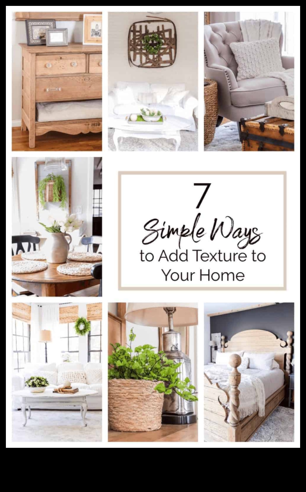 7 τρόποι για να προσθέσετε υφή στην εσωτερική σας διακόσμηση