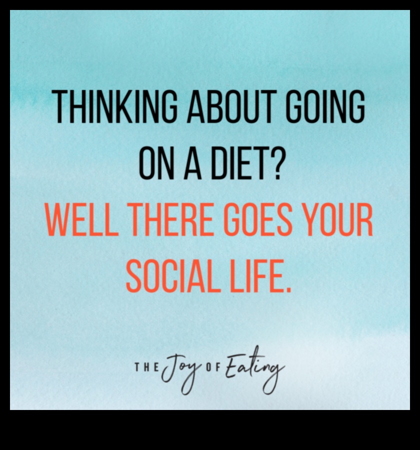 Βραχυπρόθεσμες δίαιτες και κοινωνική δυναμική: πλοήγηση σε συγκεντρώσεις και εκδηλώσεις