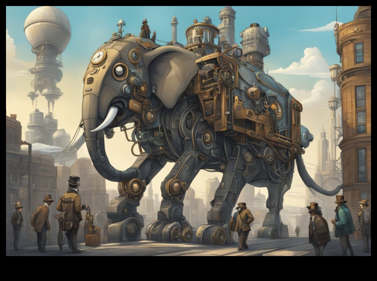 Διακόσμηση σε στυλ Steampunk για βιομηχανική κομψότητα