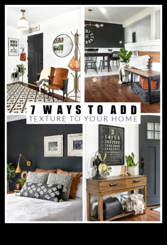 7 τρόποι για να προσθέσετε υφή στην εσωτερική σας διακόσμηση