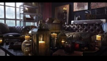 Διακόσμηση σε στυλ Steampunk για βιομηχανική κομψότητα